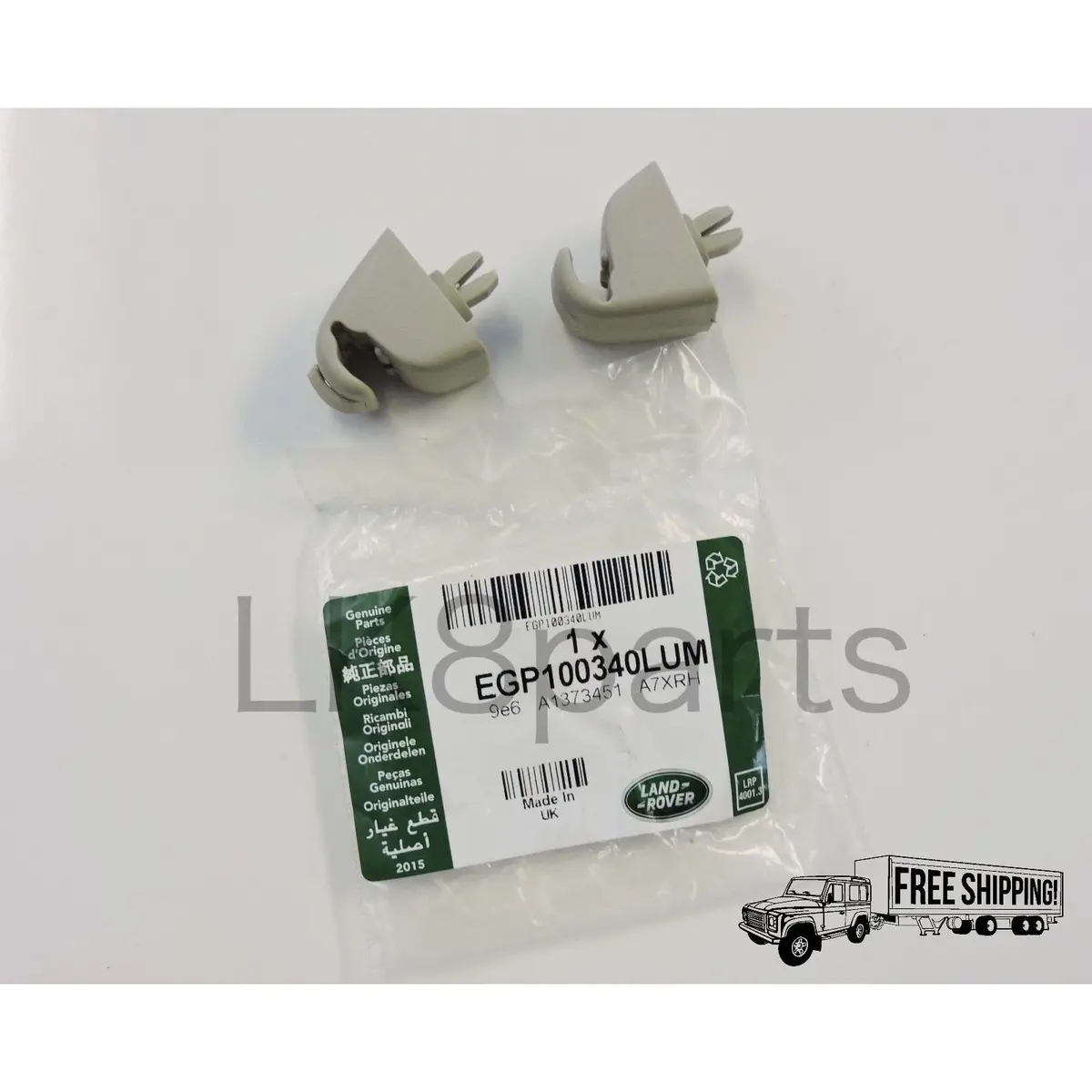 Sun Visor Retainer Clip X2 Genuine 1