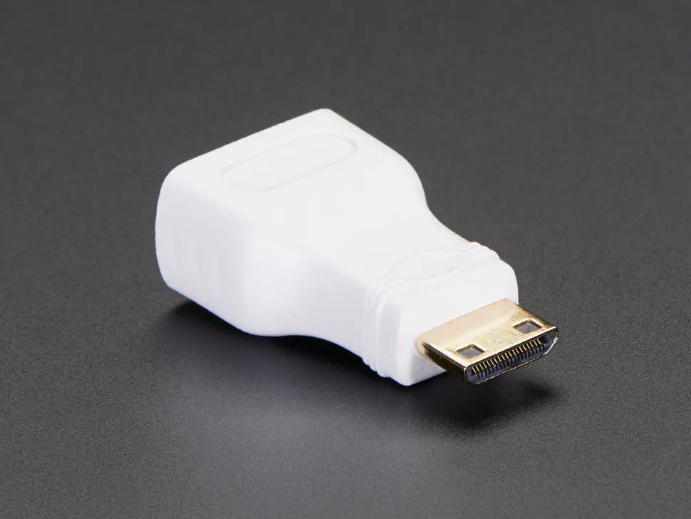 Mini Hdmi Plug To Standard Hdmi Jack Adapter 1