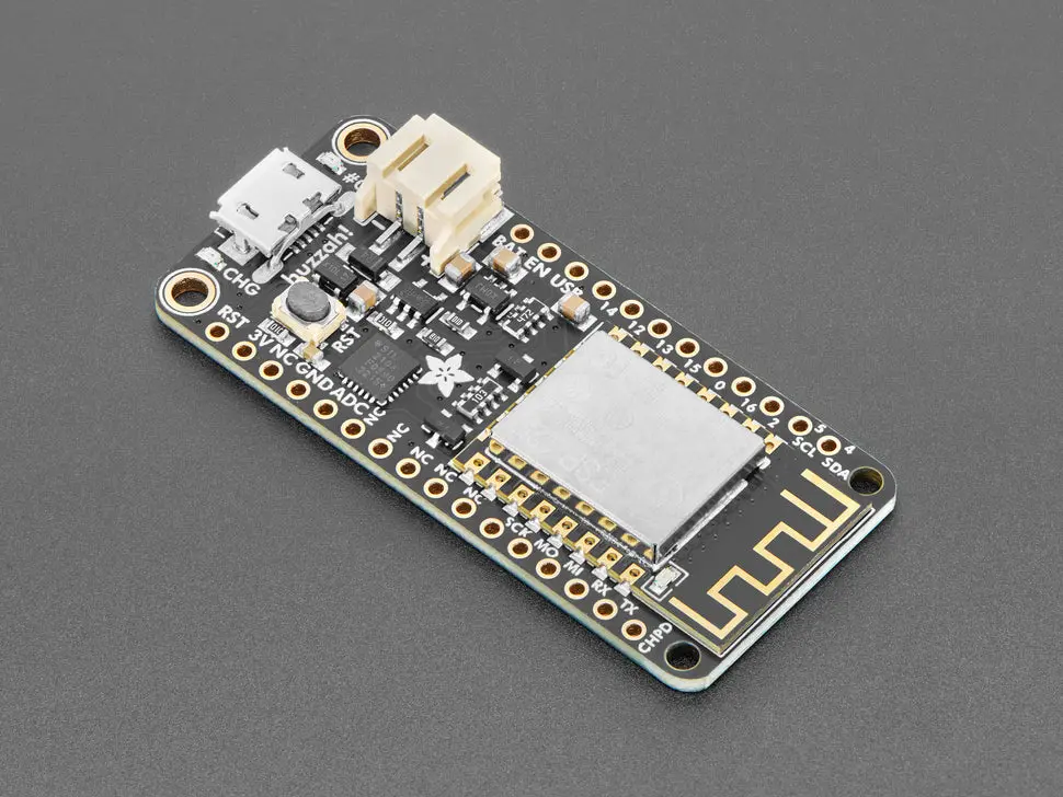 Adafruit Feather Huzzah With Esp8266 - Loose Headers 1
