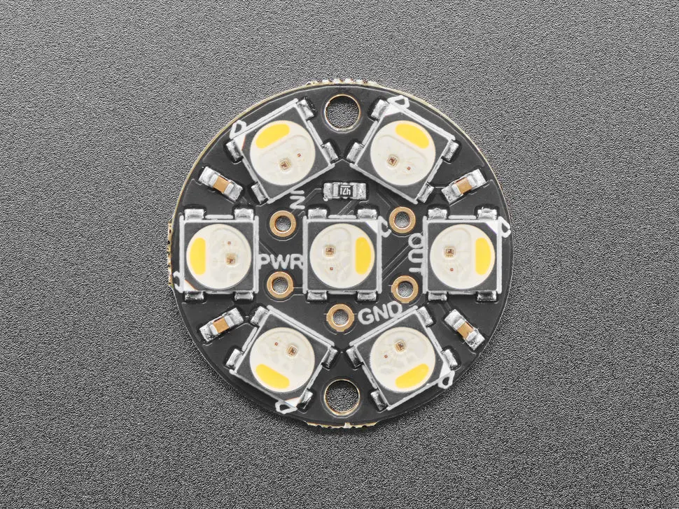 Neopixel Jewel - 7 X 5050 Rgbw Led W/ Integrated Drivers - Natural White - ~4500K 1