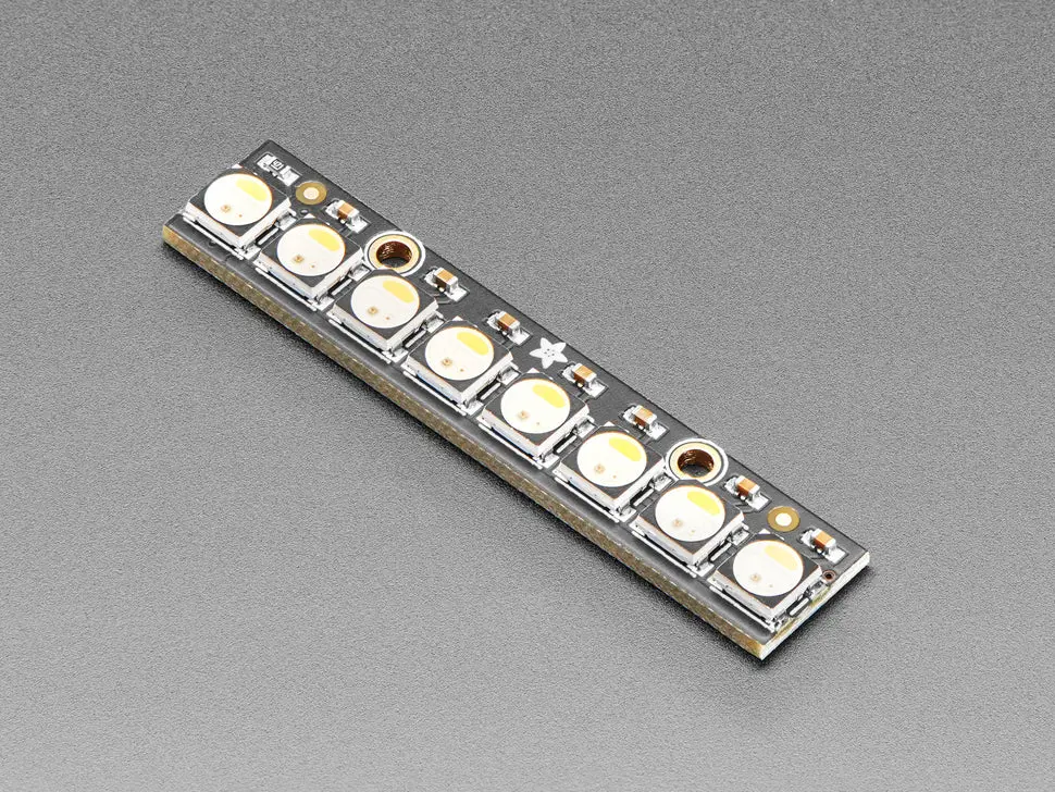 Neopixel Stick - 8 X 5050 Rgbw Leds - Cool White - ~6000K 1