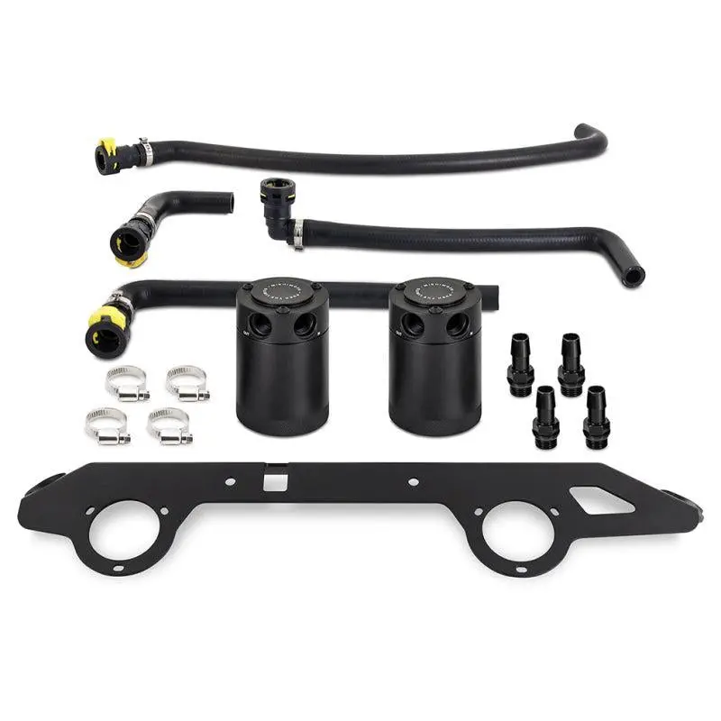 Mishimoto Baffled Oil Catch Can Kit 2023-2025 Ford Bronco 2.7L | Mmbcc-Br27-23S 1