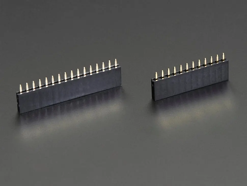 Header Kit For Feather - 12-Pin And 16-Pin Female Header Set 1
