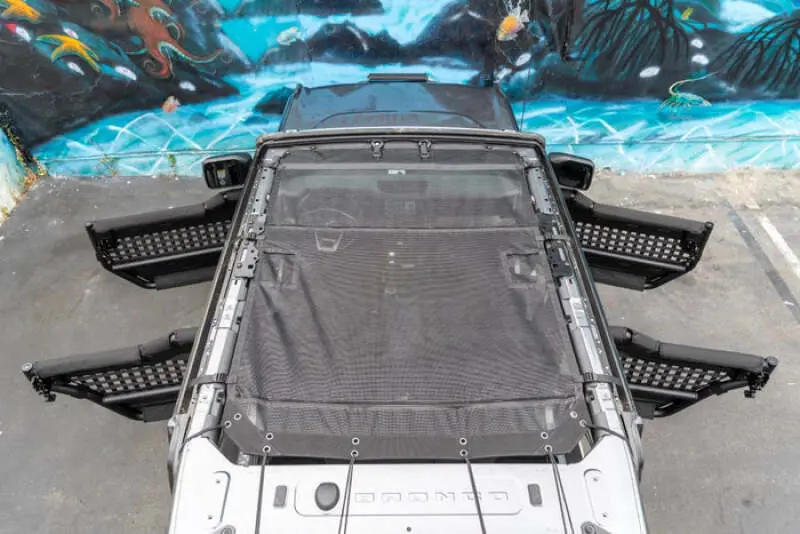 Body Armor 4X4 Mesh Top 2021+ Ford Bronco (2-Door & 4-Door) | 91001 1