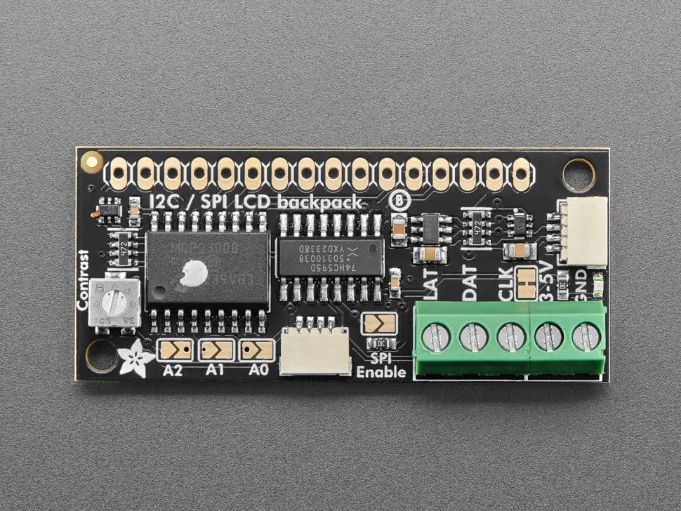 I2c / Spi Character Lcd Backpack - Stemma Qt / Qwiic 1