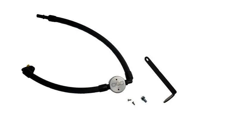 J&L Oil Separator Clear Anodized 3.0 Driver Side 2021.5-2024 Ford Bronco 2.3L Ecoboost | 3075P-C 1