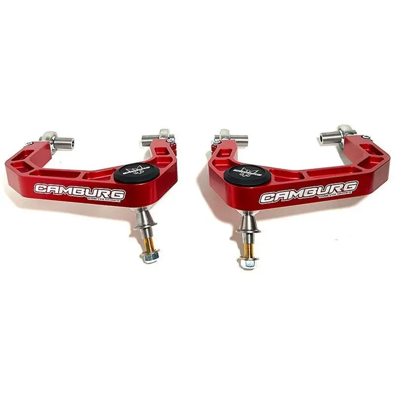 Camburg Kinetik V2 Performance Billet Uniball Upper Arms Red 21-25 Ford Bronco | Cam-110214-Red 1