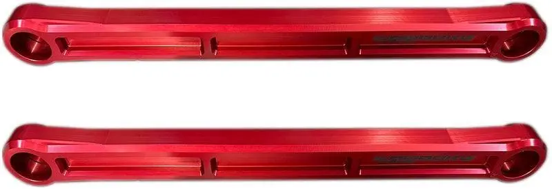 Camburg Kinetik Series Rear Billet Lower Trailing Arm Kit Red 21-25 Ford Bronco | Cam-120032-Red 2