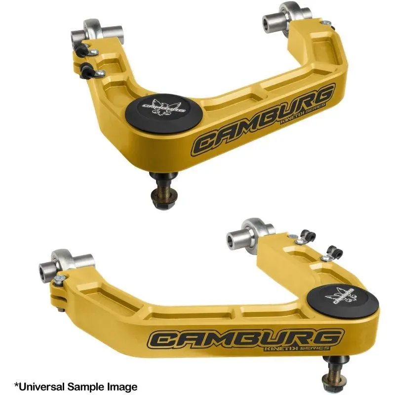 Camburg Kinetik V2 Performance Billet Uniball Upper Arms Gold 21-25 Ford Bronco | Cam-110214-Gld 2