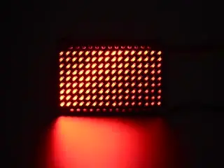Led Charlieplexed Matrix - 9X16 Leds - Red 1