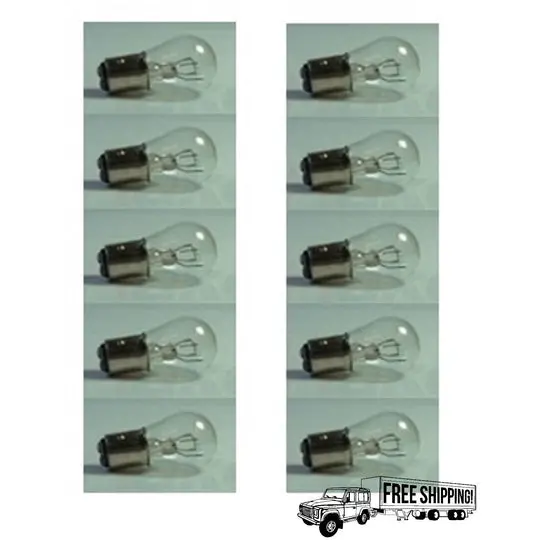 Stop Tail Light Bulb Set X10 12Volts 21 / 5W 1