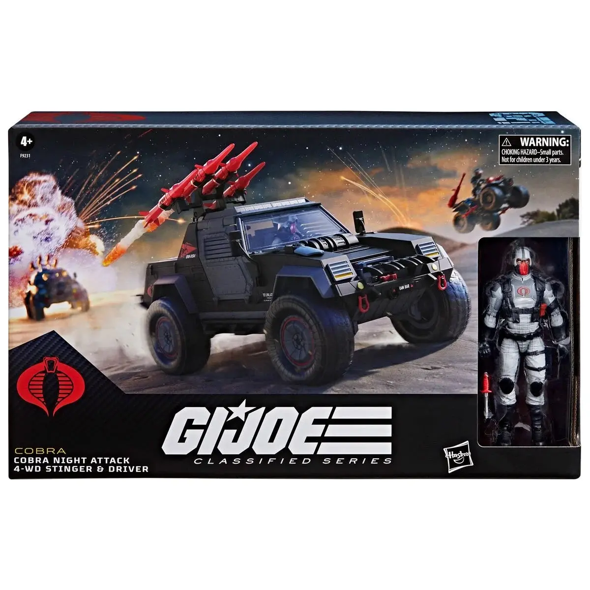 Cobra Night Attack 4-Wd Stinger & 6-Inch Driver Set 1