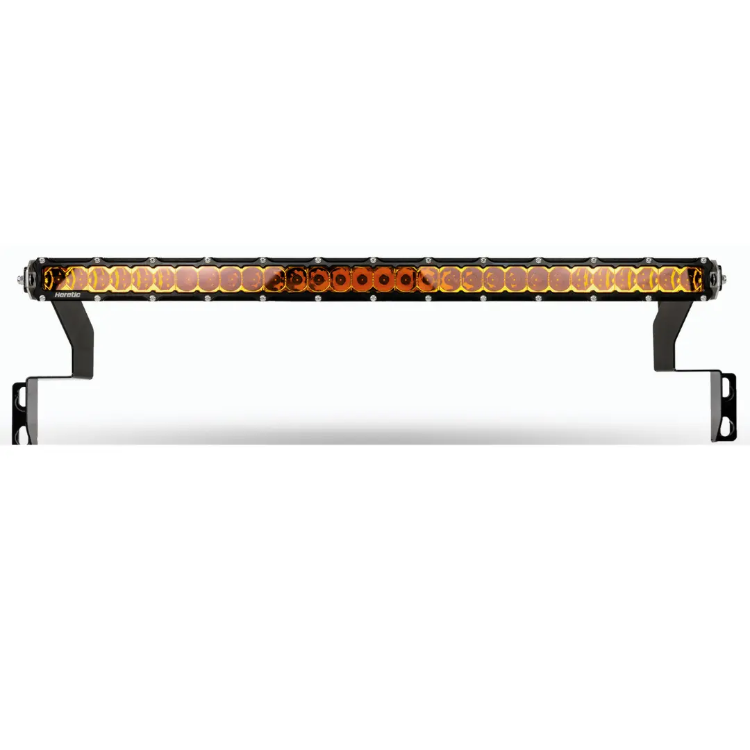 Behind The Grille - 30 Inch Light Bar - Amber Lens Fits 2016-2021 Toyota Tacoma 1