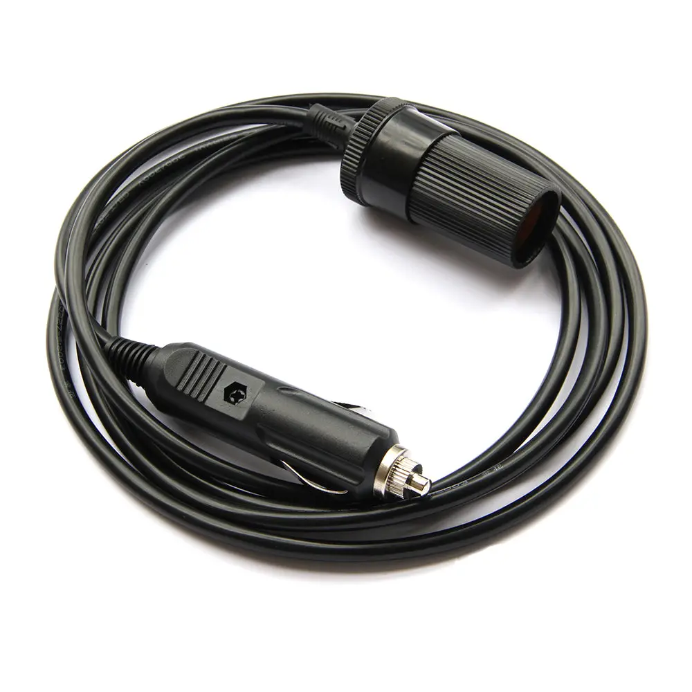 Xprite 12V 6.5' Cigarette Extender Extension Cord/Cable/Wire With Cigarette Lighter Plug 1