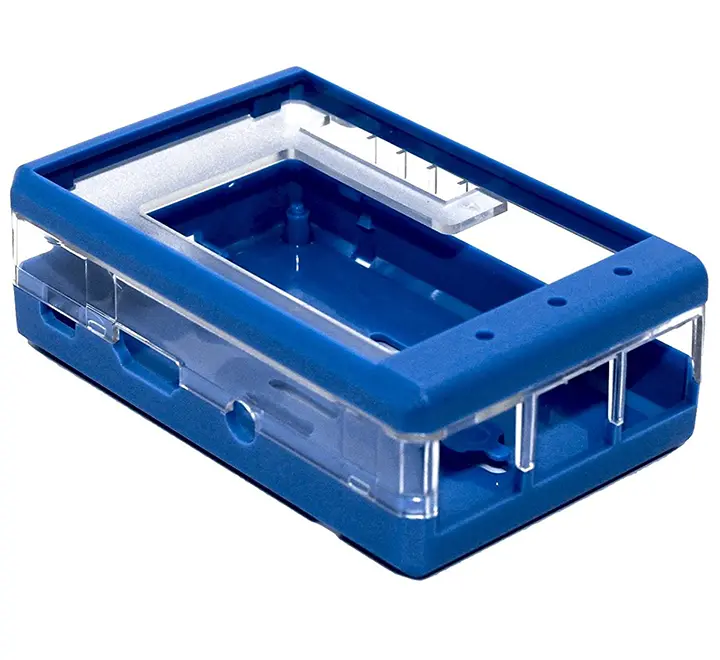 Protective Blue Case For Raspberry Pi 2, 3, 3B+ And 3.2" Lcd 1