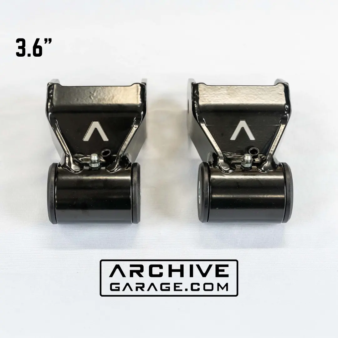 Archive Garage Shackles & Bushings Fits 2005-2023 Toyota Tacoma 1