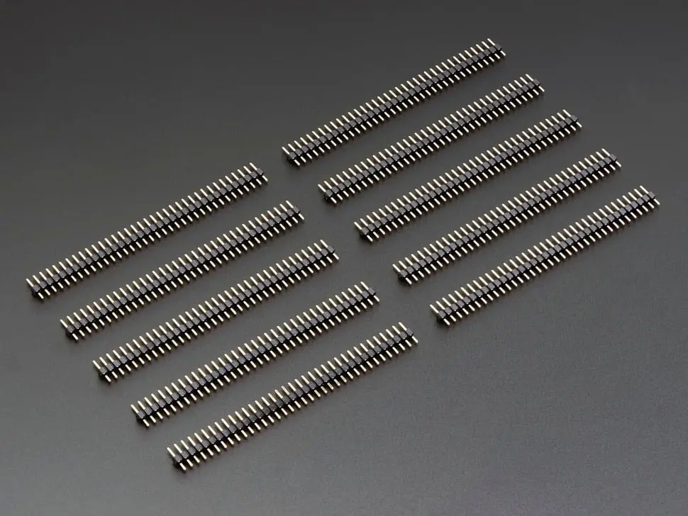 Male Header 36-Pin 0.1" Short Break-Away Type - Pack Of 10 1