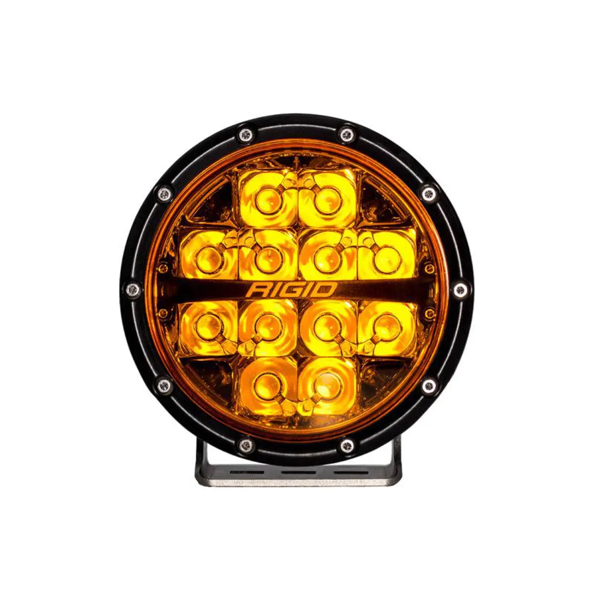 Rigid Industries 360-Series 6 Inch Spot With Pro Lens (Amber) - Pair | 36210 1