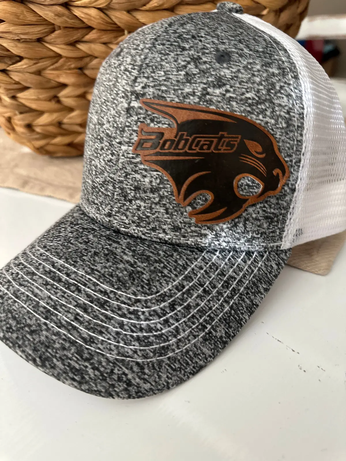 Vintage Bobcat Head Hats 1