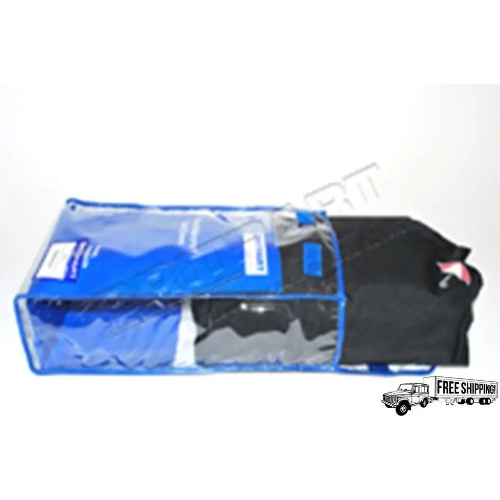Black Waterproof Rear Seat Cover Set 1