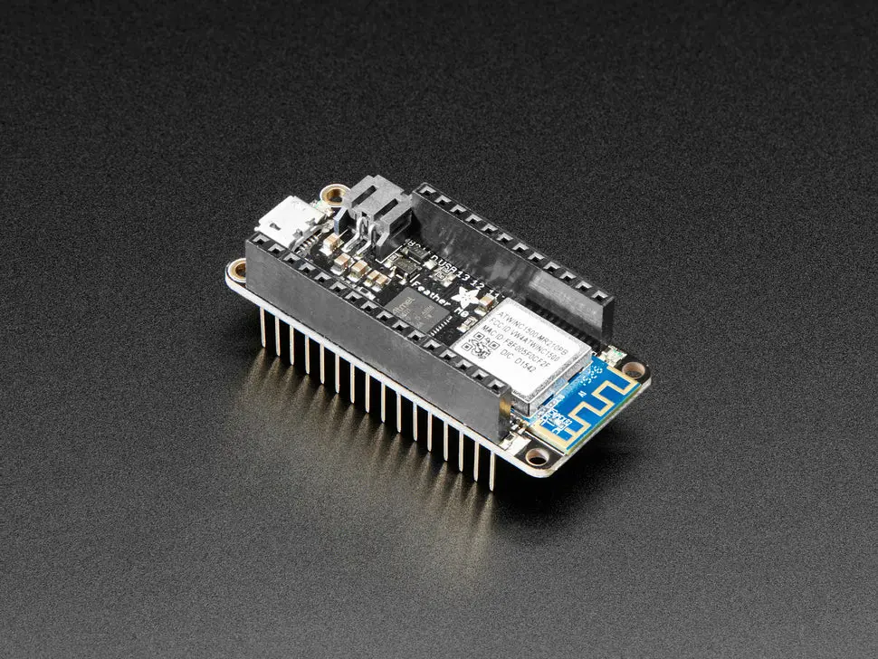 Adafruit Feather M0 Wifi With Stacking Headers - Atsamd21 + Atwinc1500 1