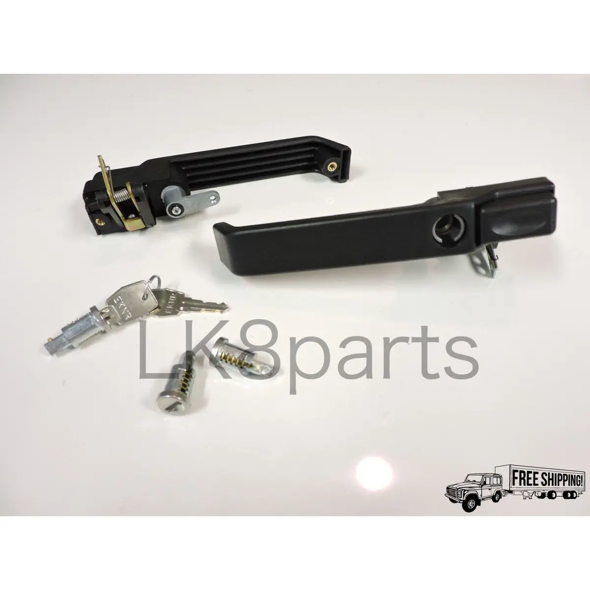 Front Door Handle Rh Lh With Lock Barrel Set Kit 1