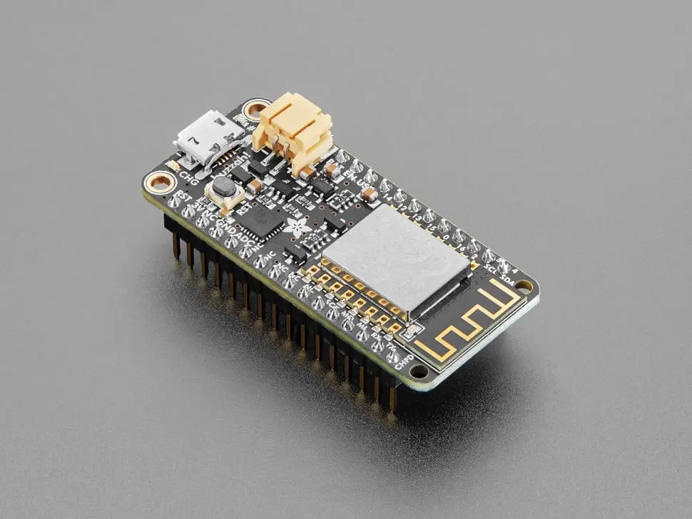 Assembled Adafruit Feather Huzzah With Esp8266 With Headers 1