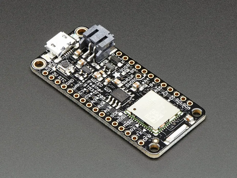 Adafruit Wiced Wifi Feather - Stm32f205 With Cypress Wiced Wifi 1