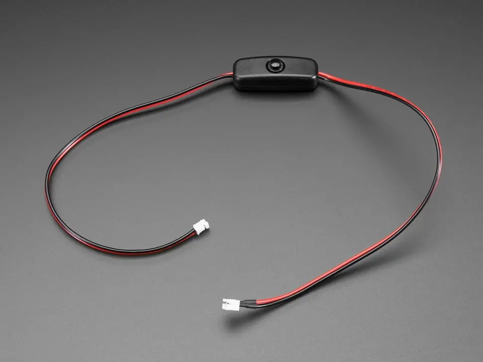 Jst 2-Pin Extension Cable With On/Off Switch - Jst Ph2 1