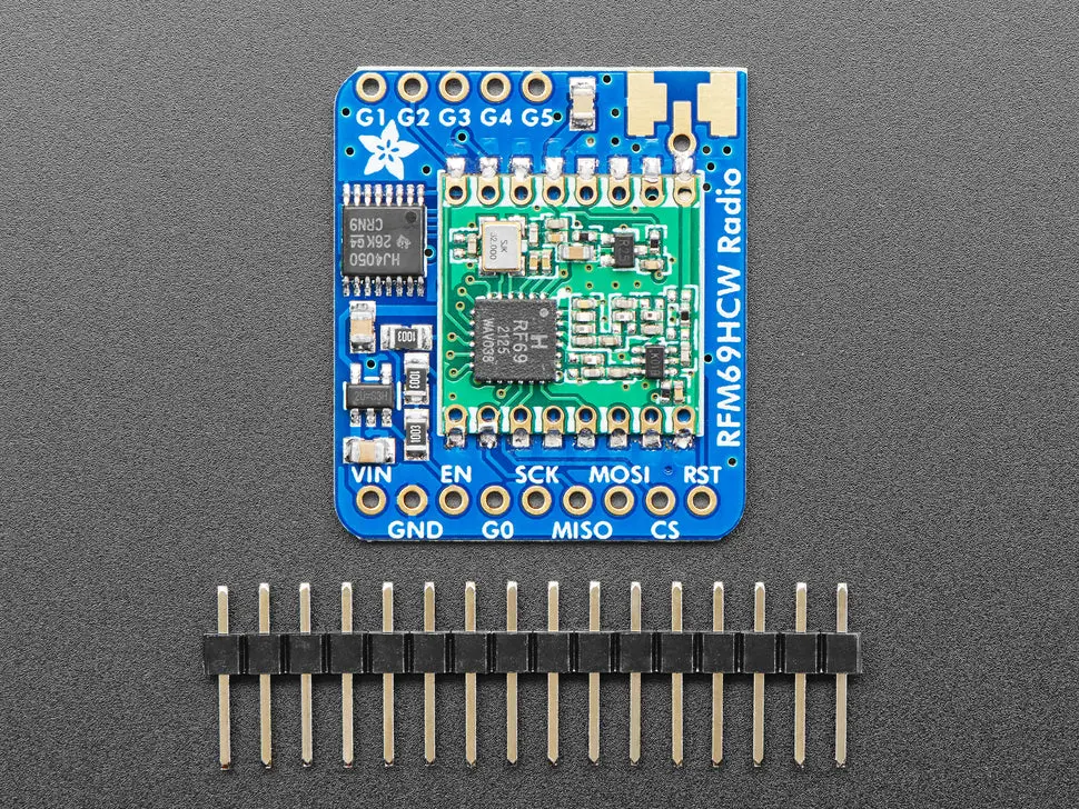 Adafruit Rfm69hcw Transceiver Radio Breakout - 868 Or 915 Mhz - Radiofruit 2