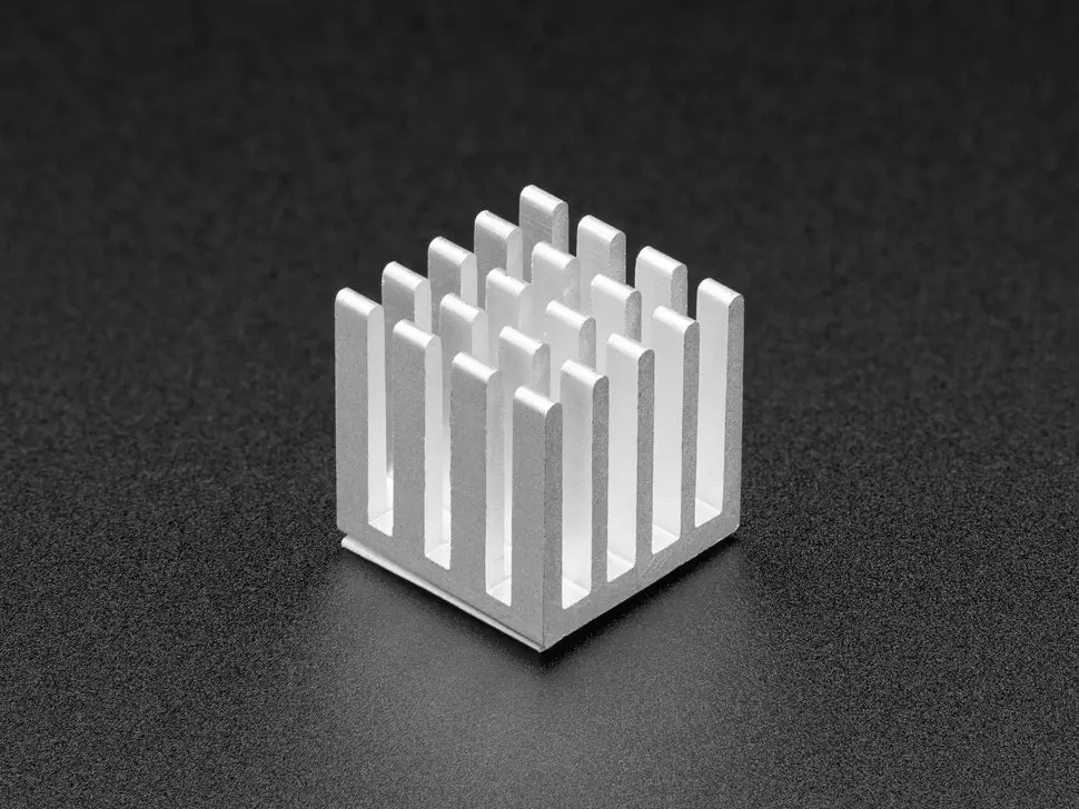 Aluminum Heat Sink For Raspberry Pi 3 Or 4 - 15 X 15 X 15Mm 1