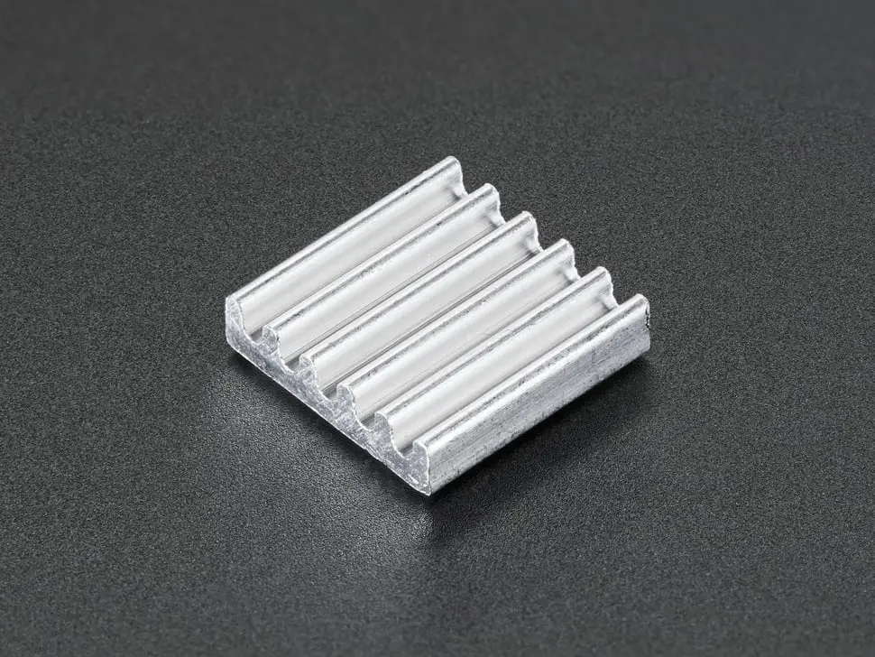Mini Aluminum Heat Sink For Raspberry Pi - 13 X 13 X 3Mm 1