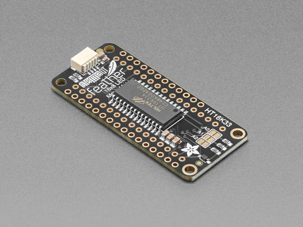 Adafruit 8X16 Led Matrix Featherwing Without Matrices 1