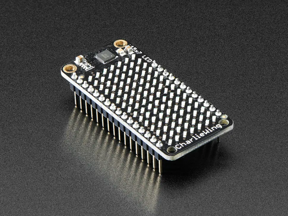 Adafruit 15X7 Charlieplex Led Matrix Display Featherwing - Blue 1