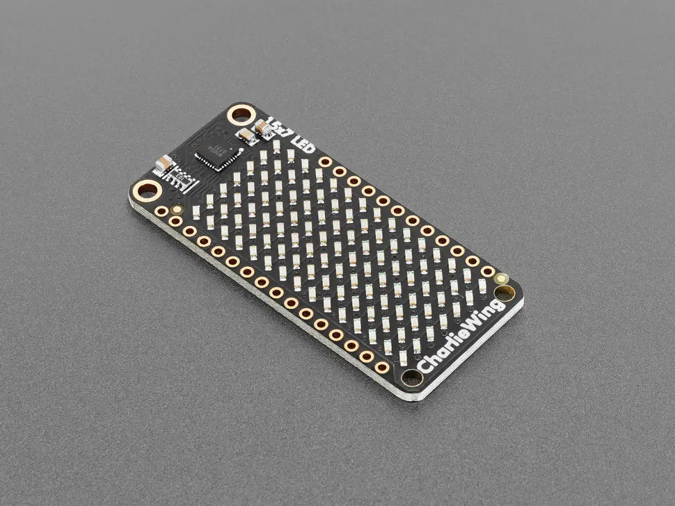 Adafruit 15X7 Charlieplex Led Matrix Display Featherwing - Blue 2