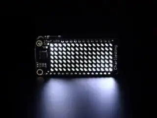 Adafruit 15X7 Charlieplex Led Matrix Featherwing - Cool White 1