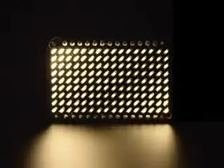 Led Charlieplexed Matrix - 9X16 Leds - Warm White 1