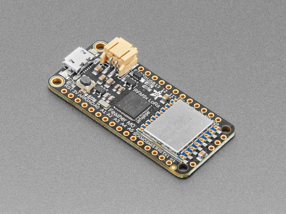 Adafruit Feather M0 With Rfm95 Lora Radio - 900Mhz - Radiofruit 1