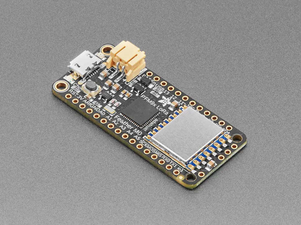 Adafruit Feather M0 Rfm96 Lora Radio - 433Mhz - Radiofruit 1