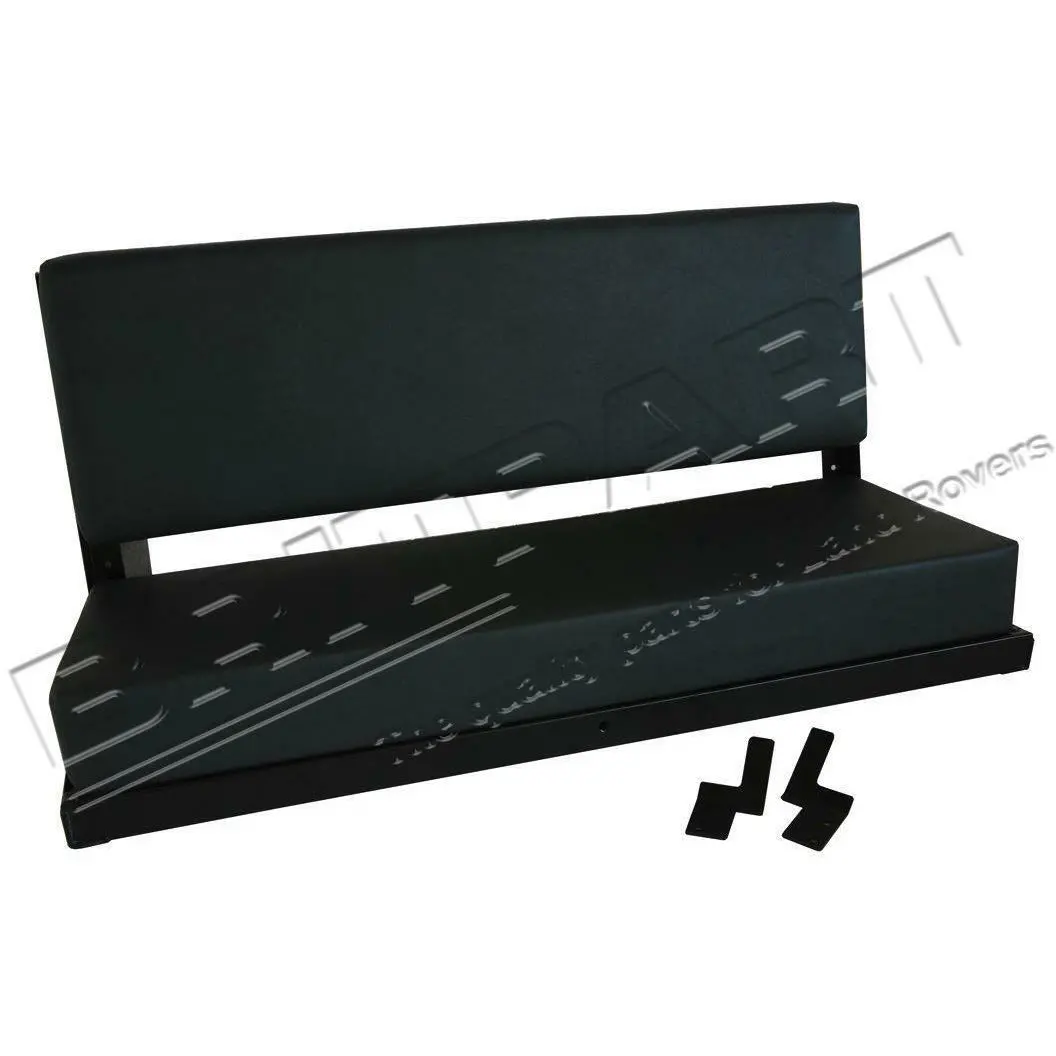 Grey Vinyl Rear Bench Seats Set 1