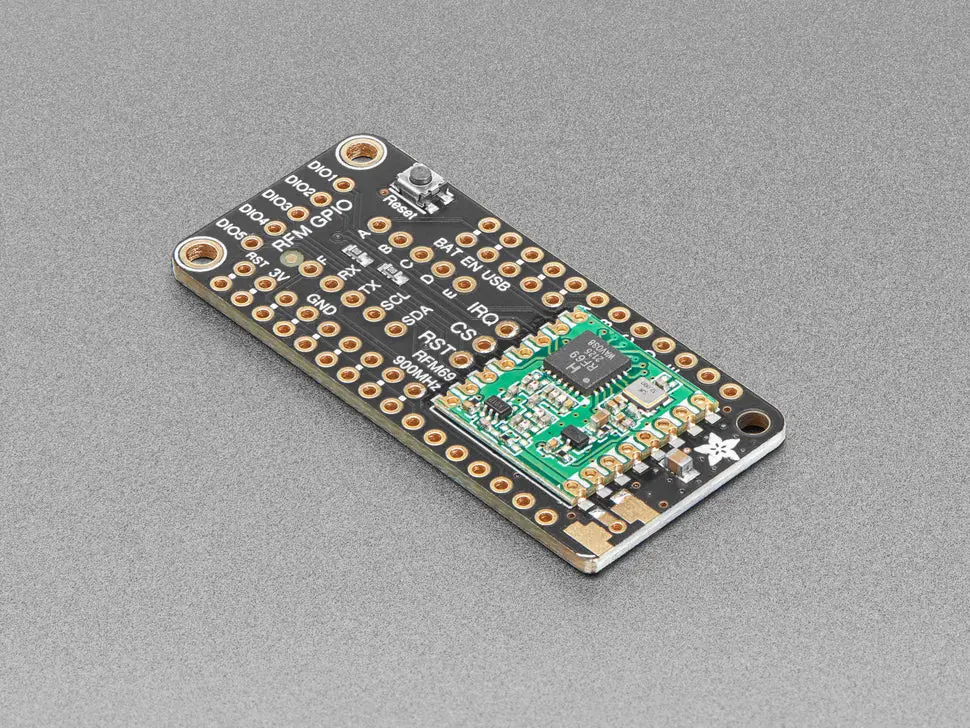 Adafruit Radio Featherwing - Rfm69hcw 900Mhz - Radiofruit 1