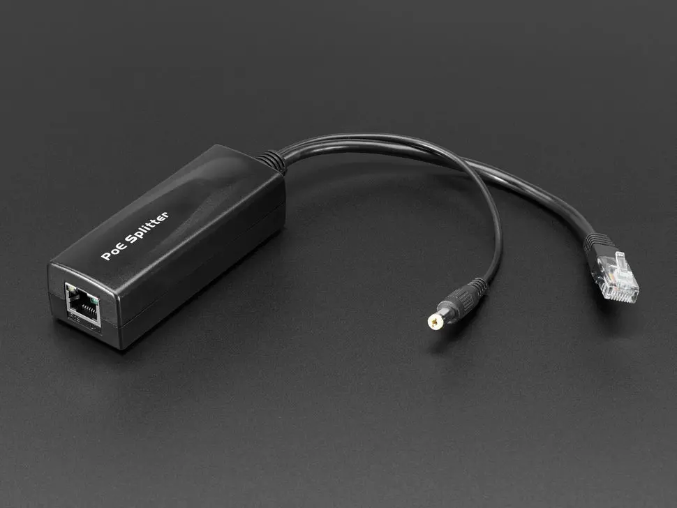 802.3Af Poe Output Data & Power Splitter - 12V 1A Dc Jack 1