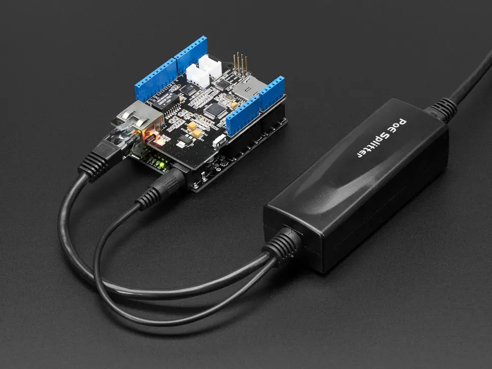 802.3Af Poe Output Data & Power Splitter - 12V 1A Dc Jack 2