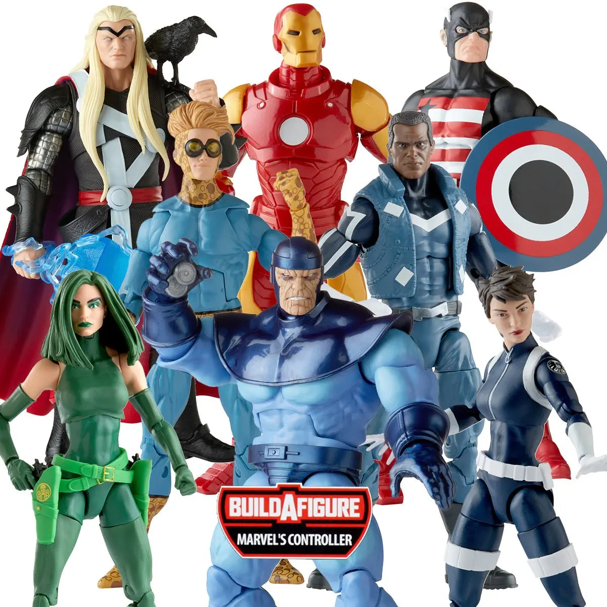 Marvel Legends Avengers Comic Controller Baf Wave (7 Figure Set) 1