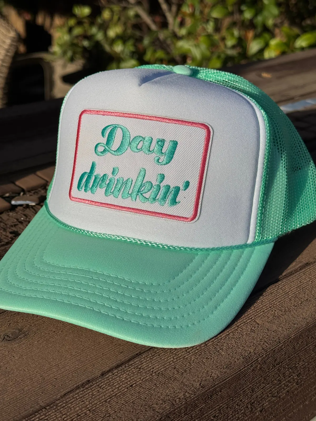 Day Drinkin’ Trucker Hat 1