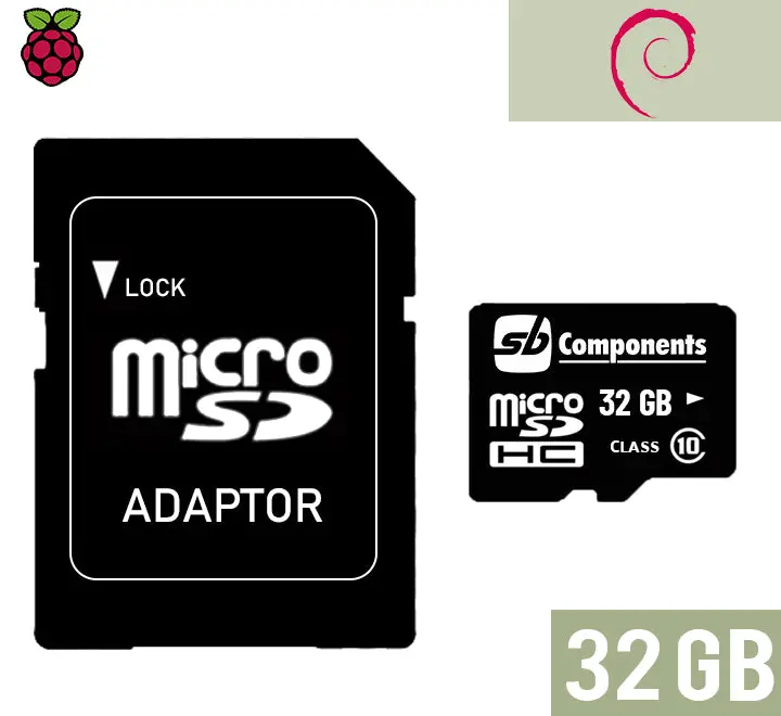 32Gb Microsd Card Pre-Installed Raspbian 1