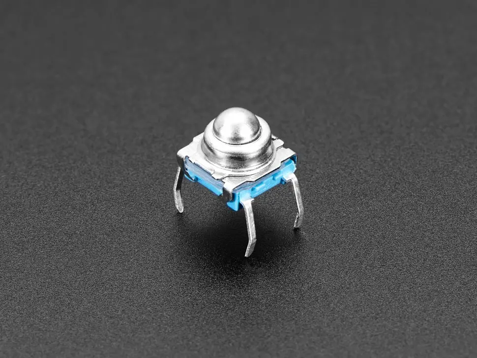 Metal Ball Tactile Button (6Mm) X 10 Pack 1