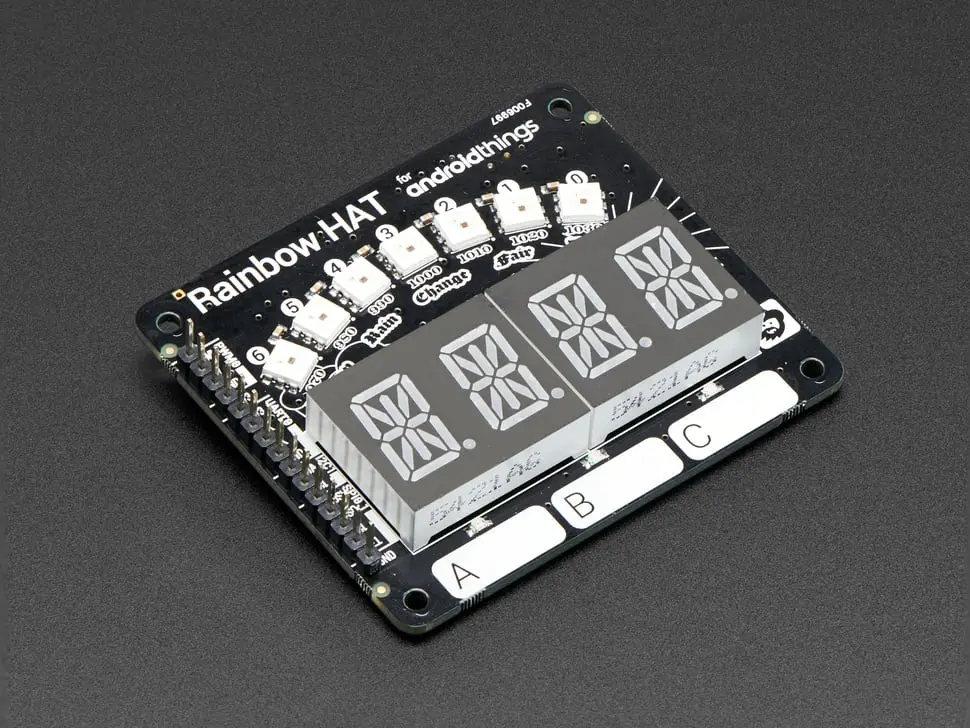 Pimoroni Rainbow Hat For Android Things And Raspberry Pi 1