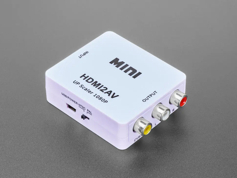 Hdmi To Rca Audio And Ntsc Or Pal Video Adapter 1