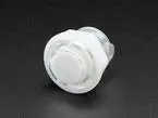 Mini Led Arcade Button - 24Mm Translucent Clear 1